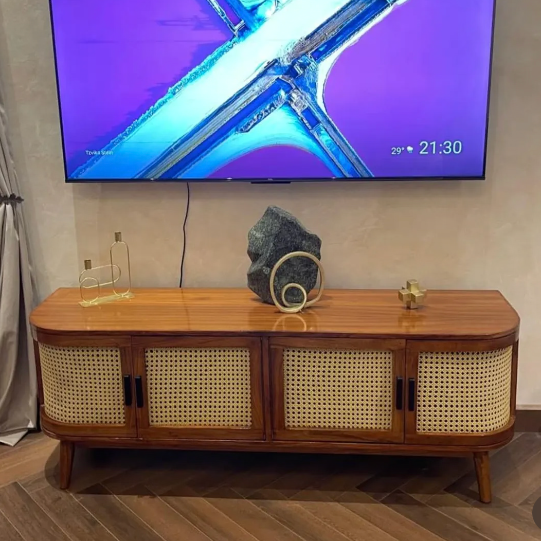 Tv Unit Rapter Rattan Tv Unit – Joiner