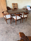 Markhor Dining Set (Shisham wood)