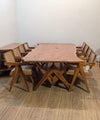 Acacia Live Edge Dining Set
