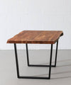 Acacia Natural Wood Live Edge Dining Table