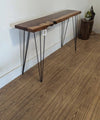 Live Edge Rosewood Console