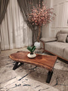 Live Edge Rustic Center Table