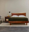 Live Edge Wooden Bed