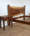 Live Edge Wooden Bed