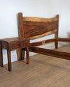Live Edge Wooden Bed