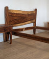 Live Edge Wooden Bed