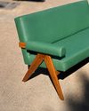 Retro Wooden Sofa