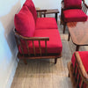 Fly Sofa Set - 4 Seater Wooden Lounge Sofa