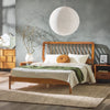Mid Century Slatted Bed with sides