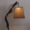 Rustic Wooden Floor Lamp