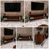 Live Edge TV Unit - Wooden Media Console