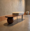 Nordic Ottoman Bench