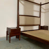 Canopy Bed With Side Tables