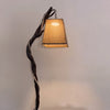Rustic Wooden Floor Lamp